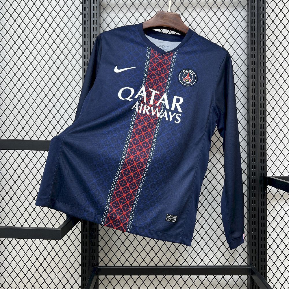 Maillot PSG Domicile Manche Long 2025-2026