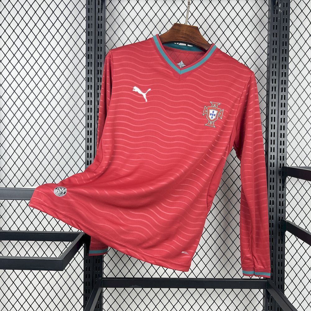 Maillot Portugal Manche Longue World Cup 2026