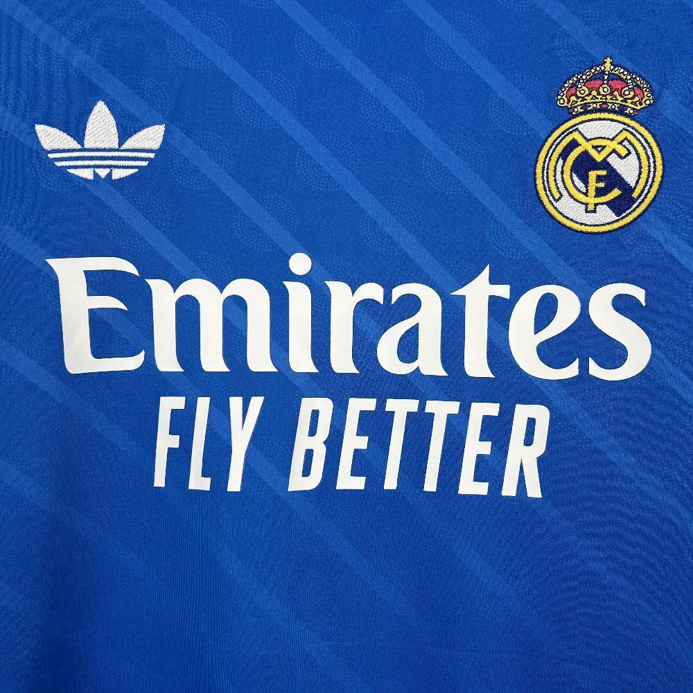 Maillot Réal Madrid Third Manche Longue 2025-2026