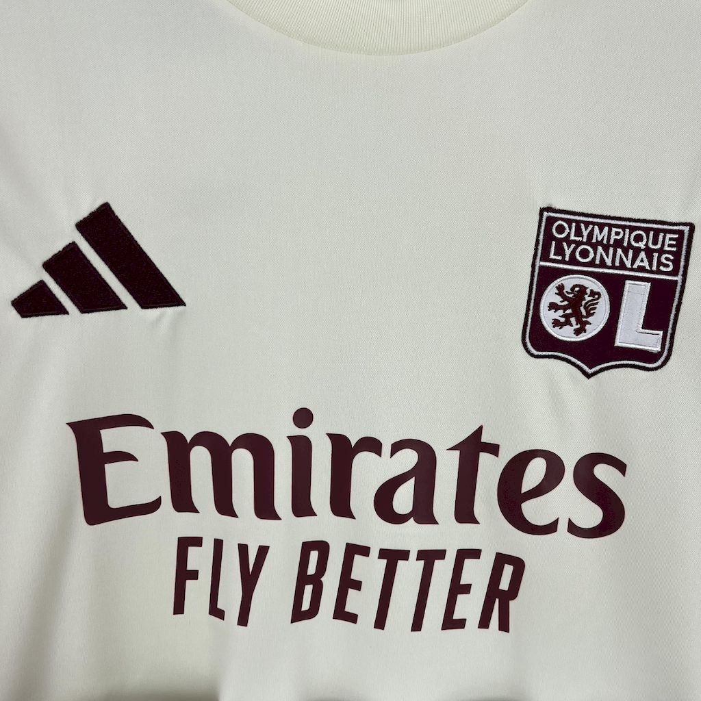 Maillot Olympique Lyonnais Third "beige blanc" 24/25