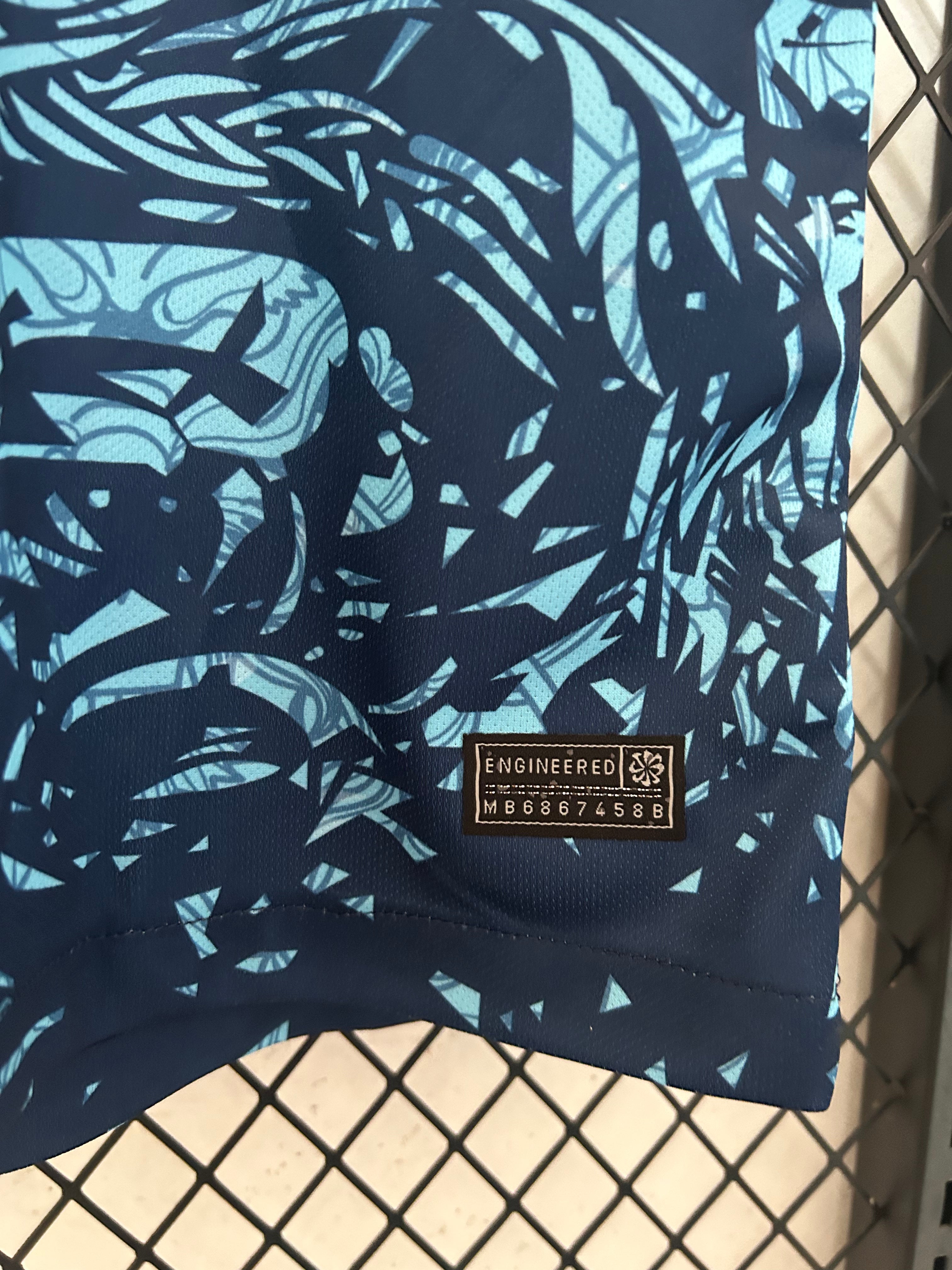 Maillot Barca "bleu édition dragon"