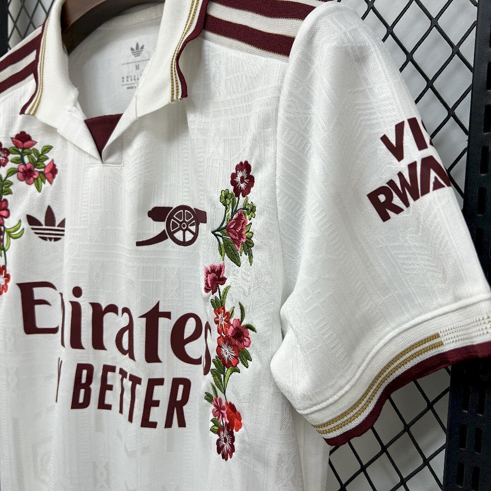 Maillot Arsenal Floral Embroidery 2025-2026