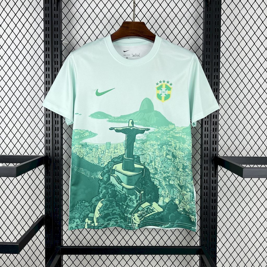Maillot Brésil Concept Vert 25-26