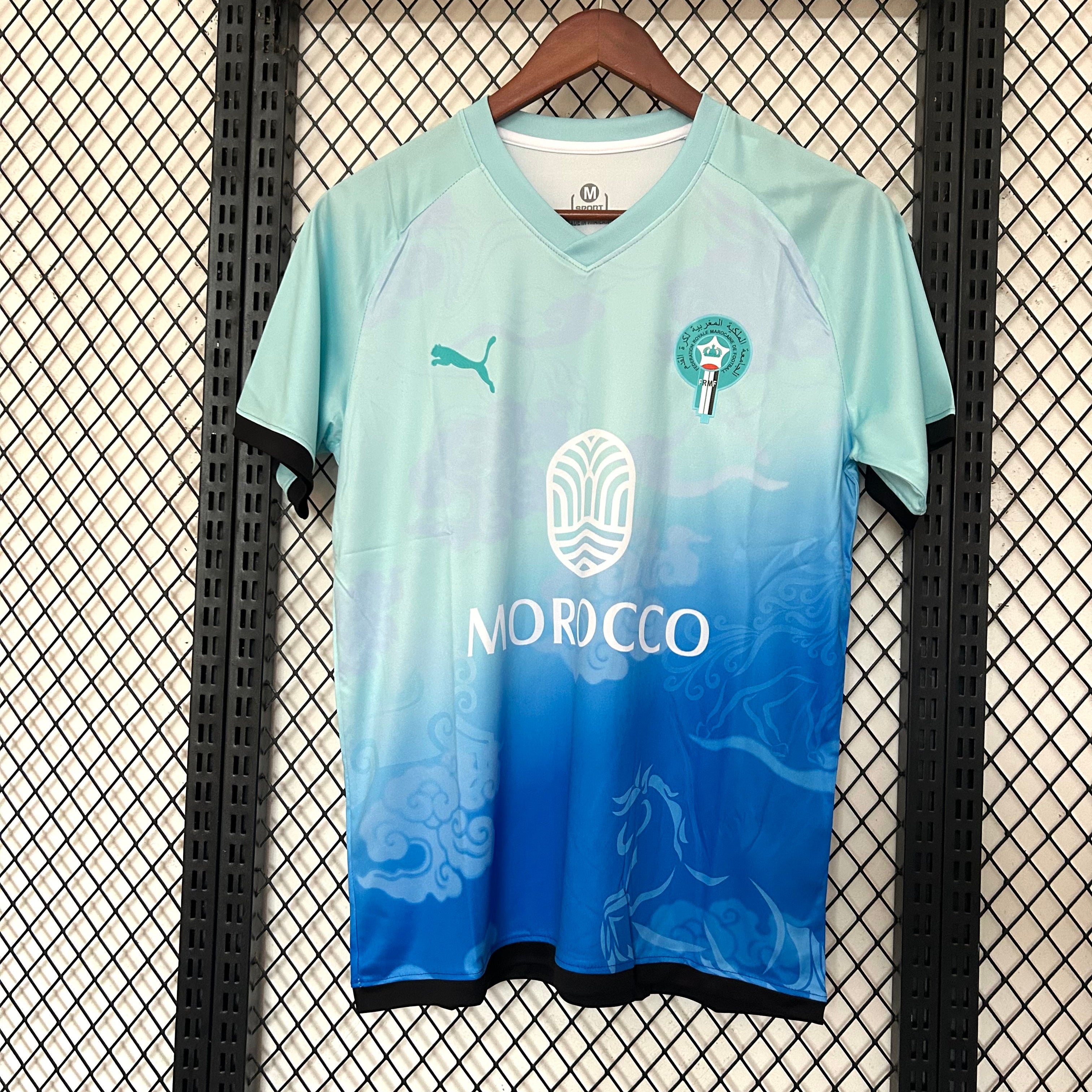 Maillot Maroc Concept "bleu" 2025