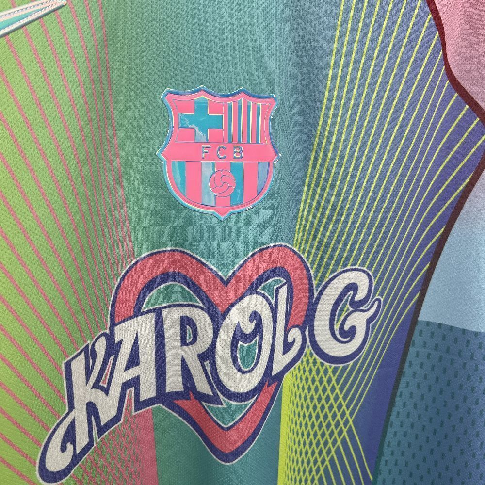 Maillot Barcelone x Karal G Light Blue Edition Special 2025-2026