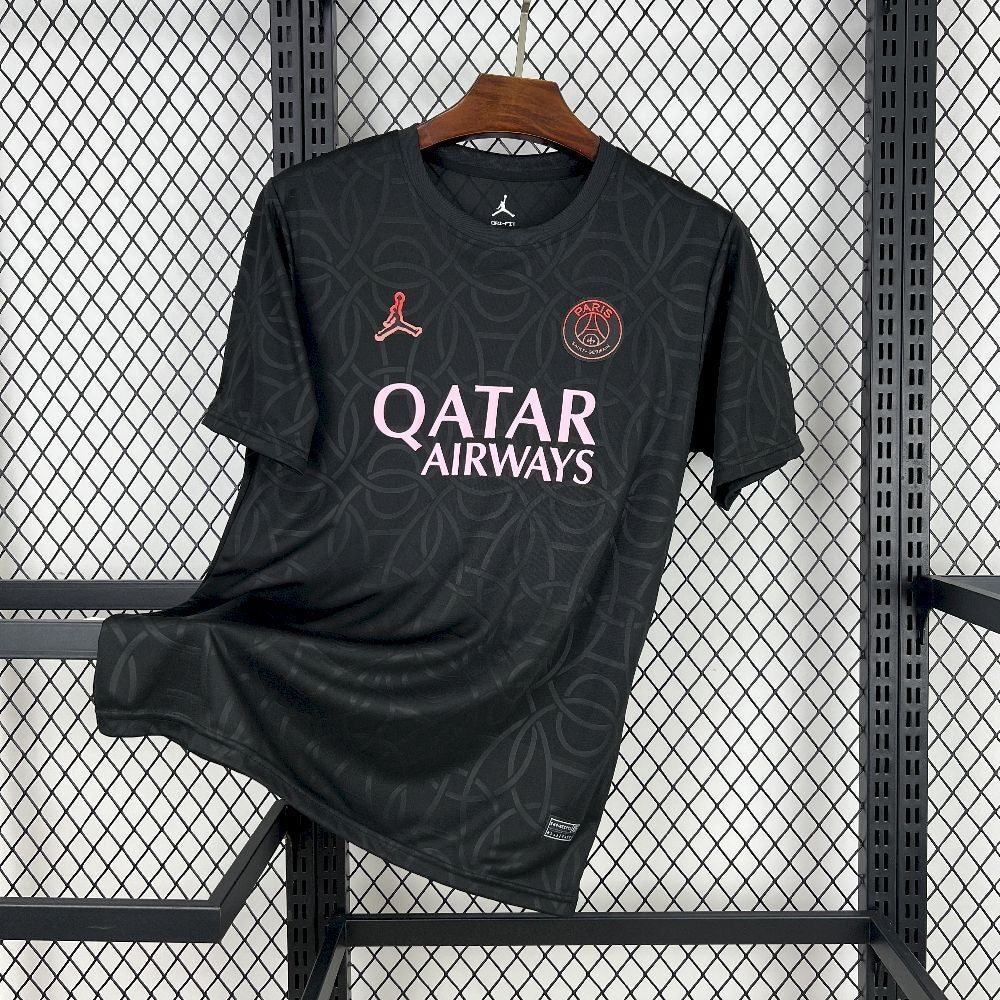 Maillot PSG Noir Pre Match 2025-2026