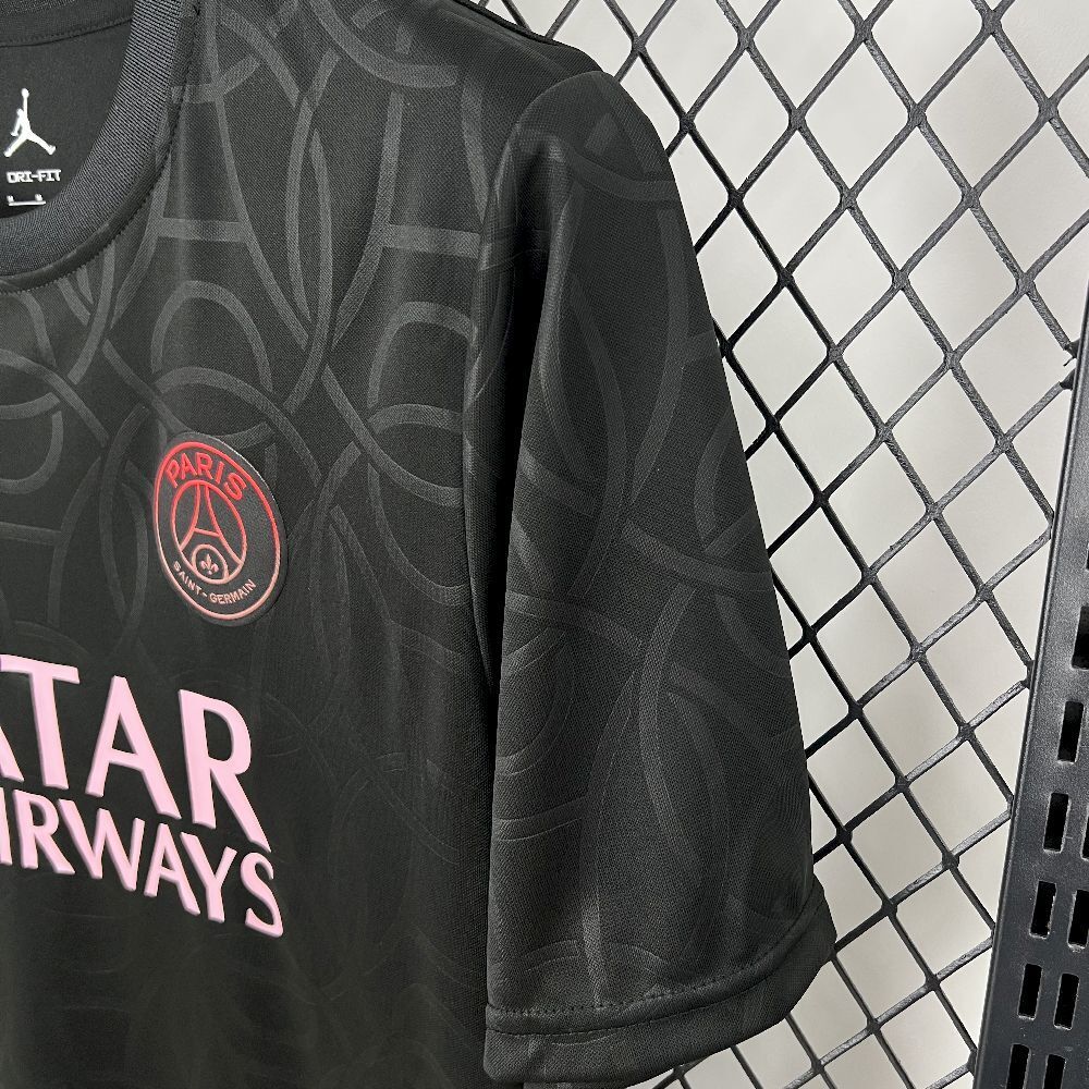 Maillot PSG Noir Pre Match 2025-2026