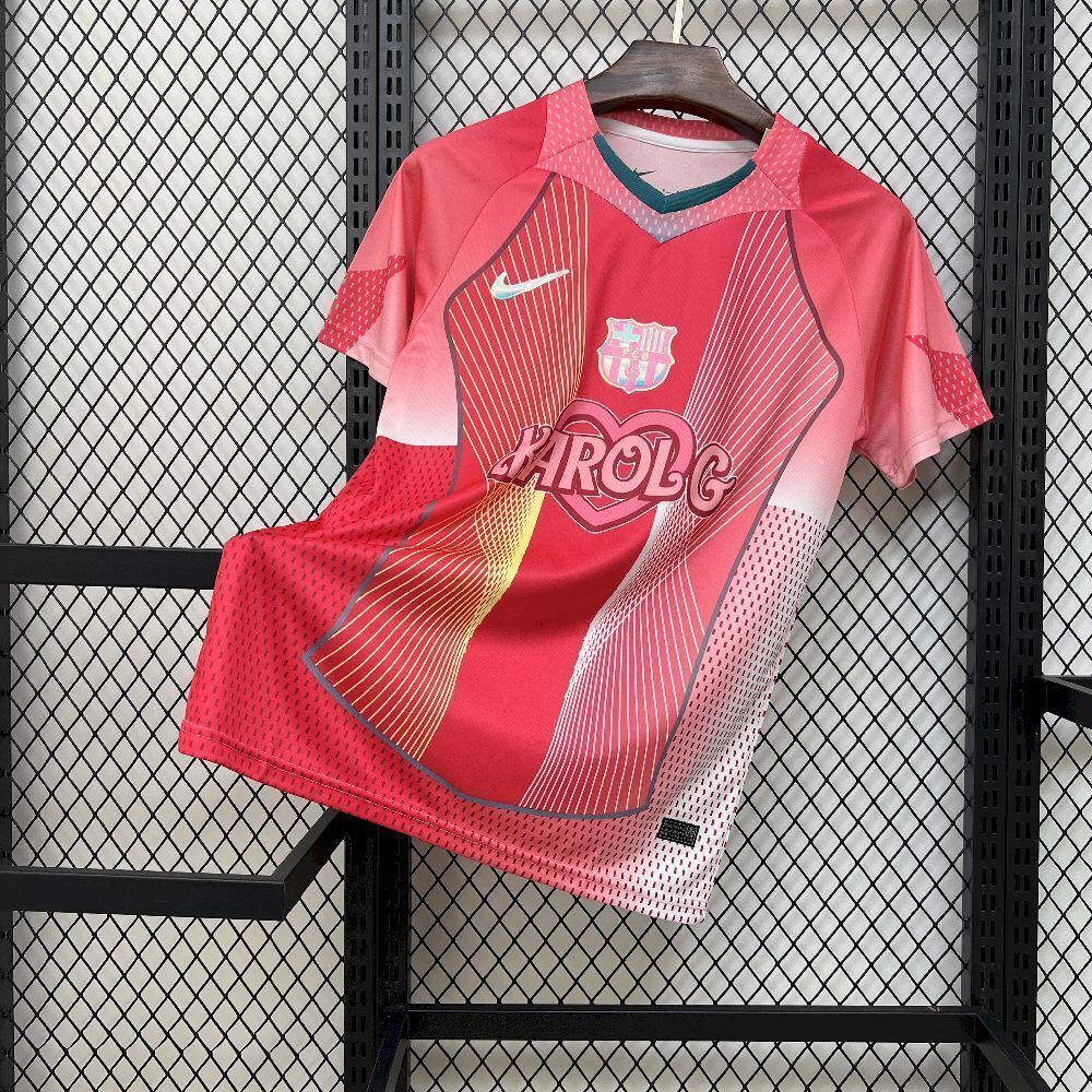 Maillot Barca Concept Pink X KAROLG 25-26
