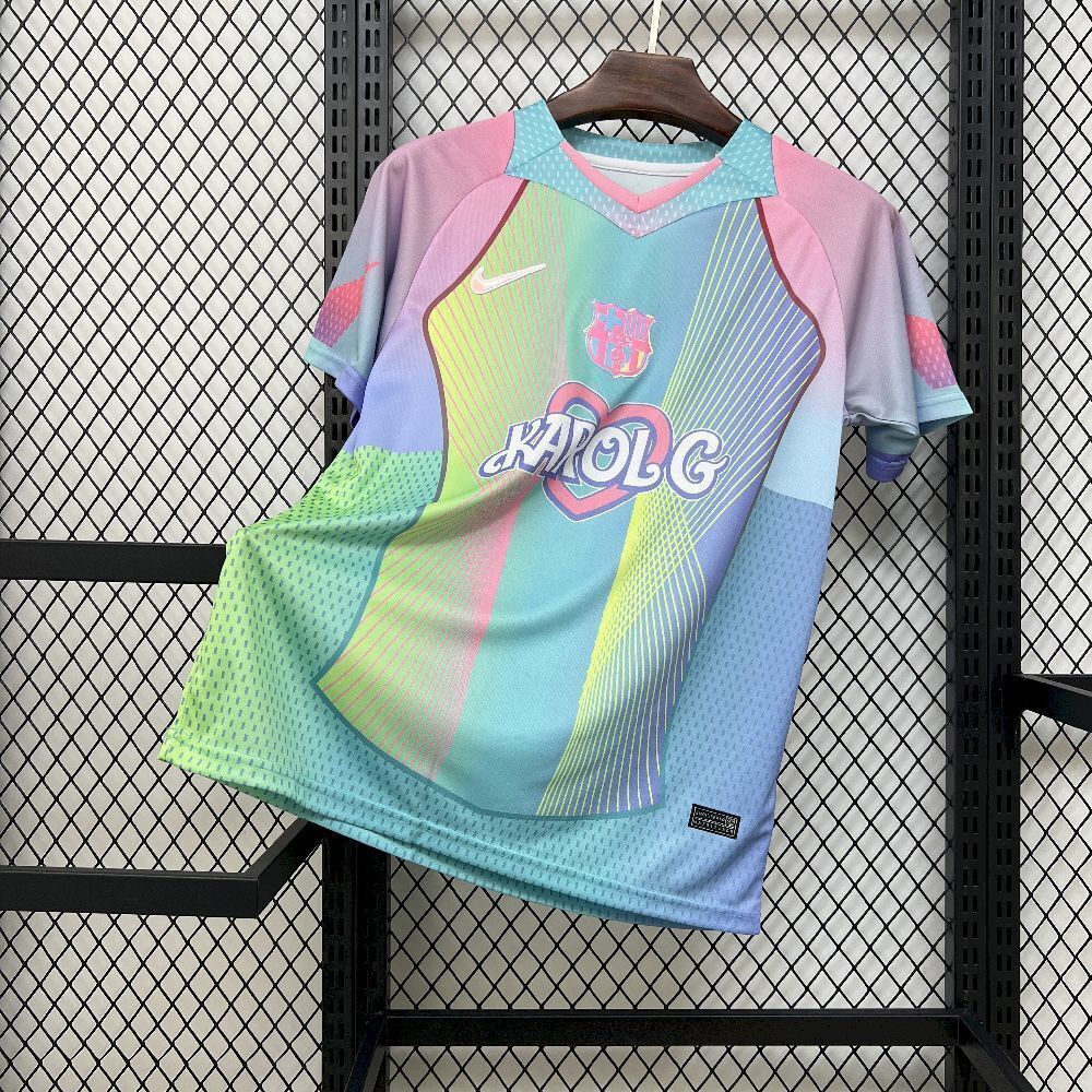 Maillot Barcelone x Karal G Light Blue Edition Special 2025-2026