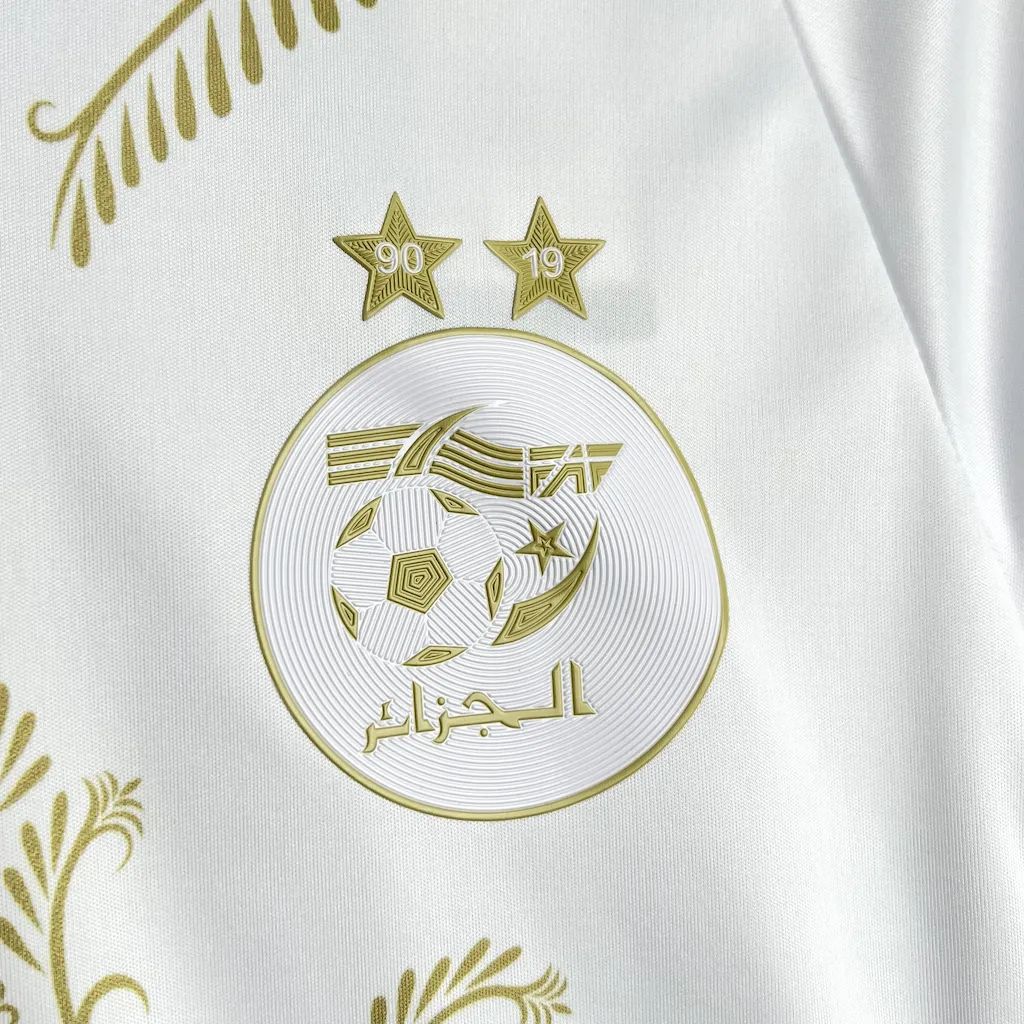 Maillot Algérie Concept "Blanc Or" 25/26
