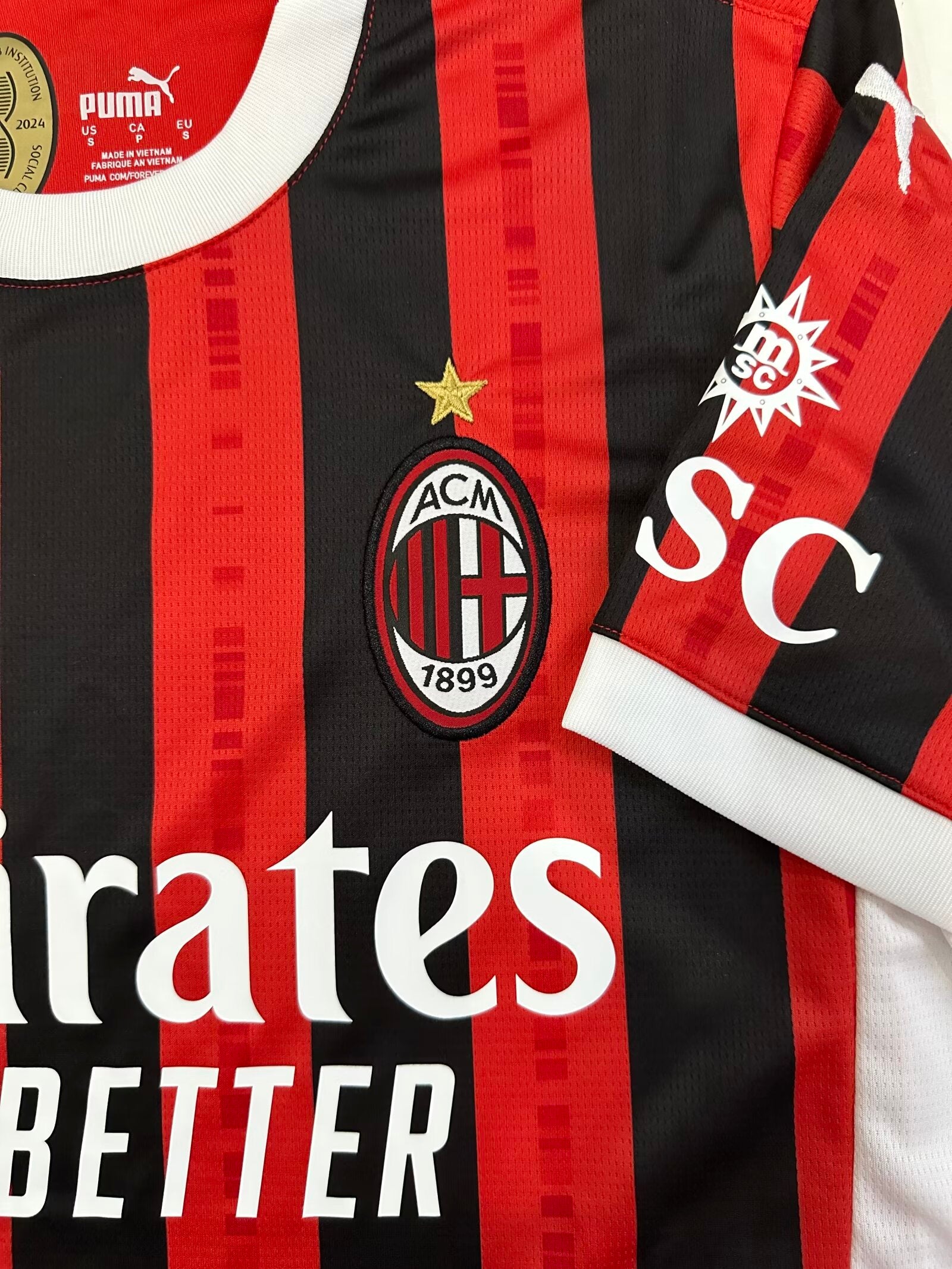 Maillot Ac Milan Domicile 24/25