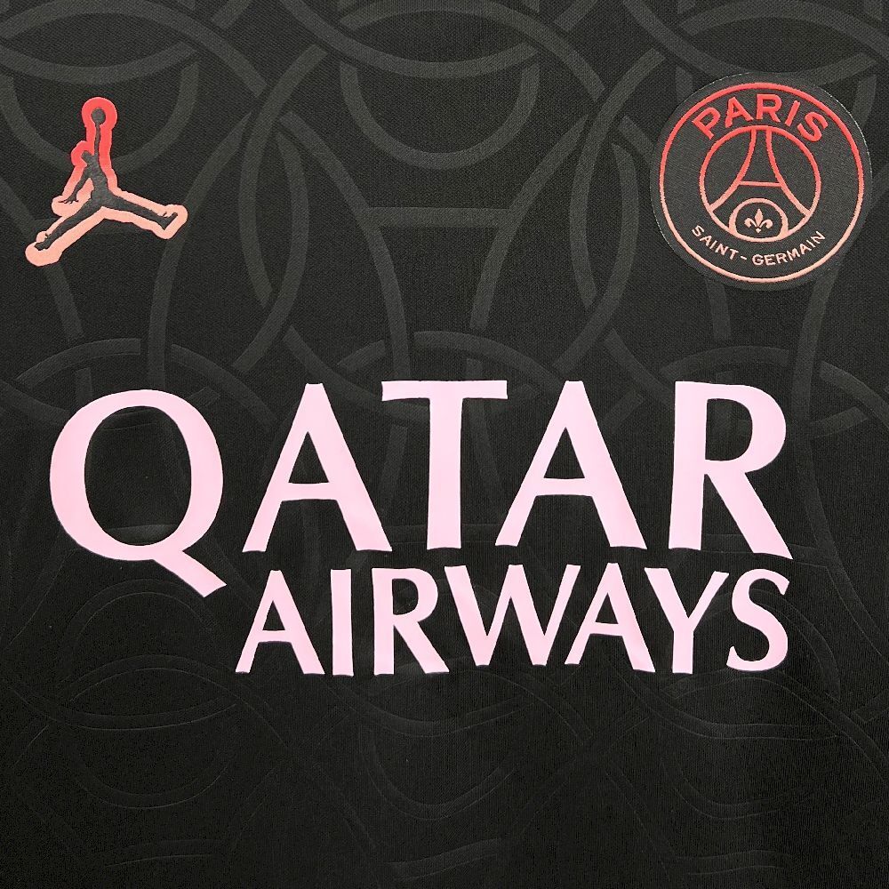 Maillot PSG Noir Pre Match 2025-2026